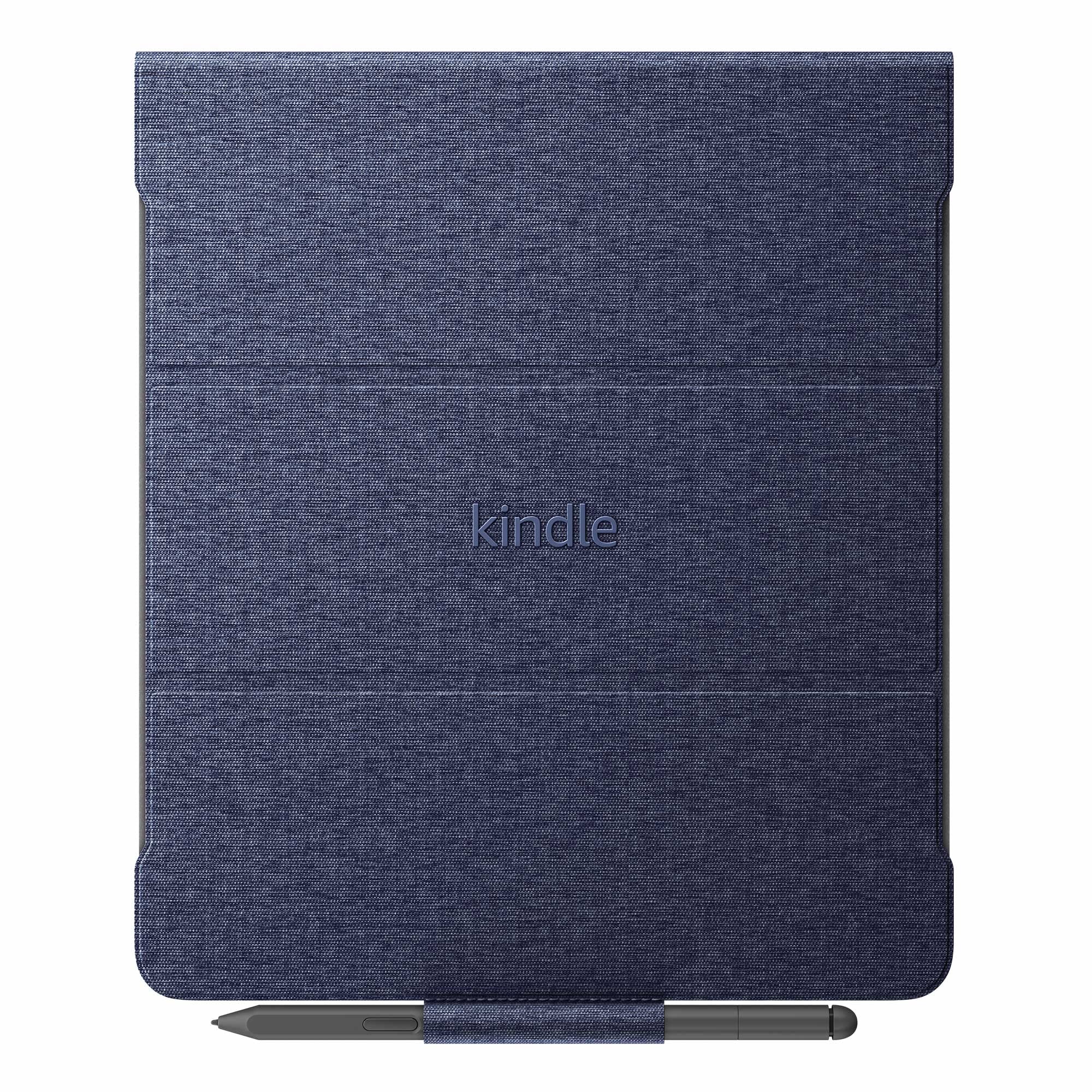Amazon Kindle Scribe Fabric Folio Cover with Magnetic Attachment - Slim Protective Case for 10.2