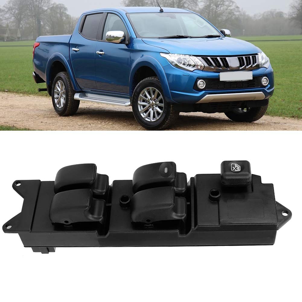 MR194826 Left Driver Side Power Master Window Switch for Mitsubishi L200 - Replacement Window Control Switch - Perfect for Off-Roading, Daily Commuting & Car Maintenance