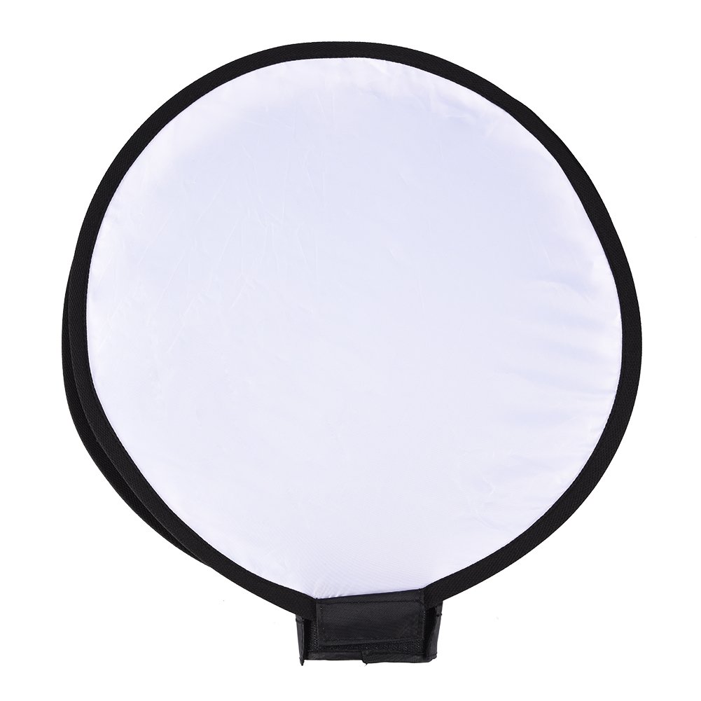 40CM Mini Portable Round Beauty Dish Speedlite Flash Diffuser Softbox - Compatible with Nikon, Canon & Sony DSLR Cameras - Perfect for Portrait, Product & Studio Photography