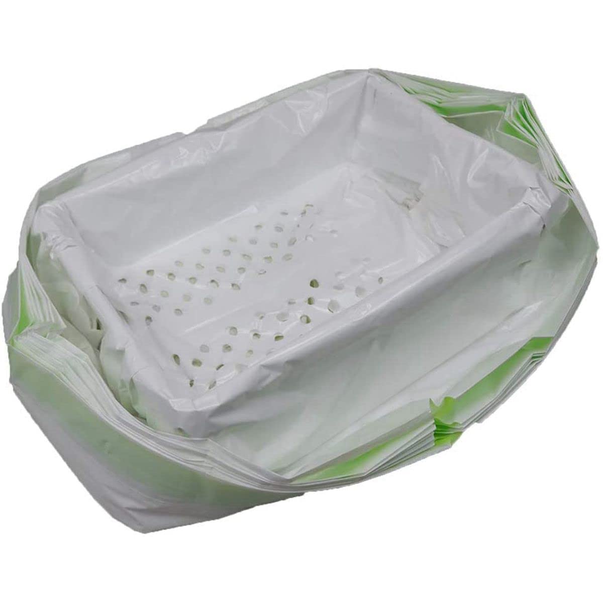 Premium Cat Litter Box Waste Bags - 7PCS/Box Thickened Leak-Proof Drawstring Trash Bags (37