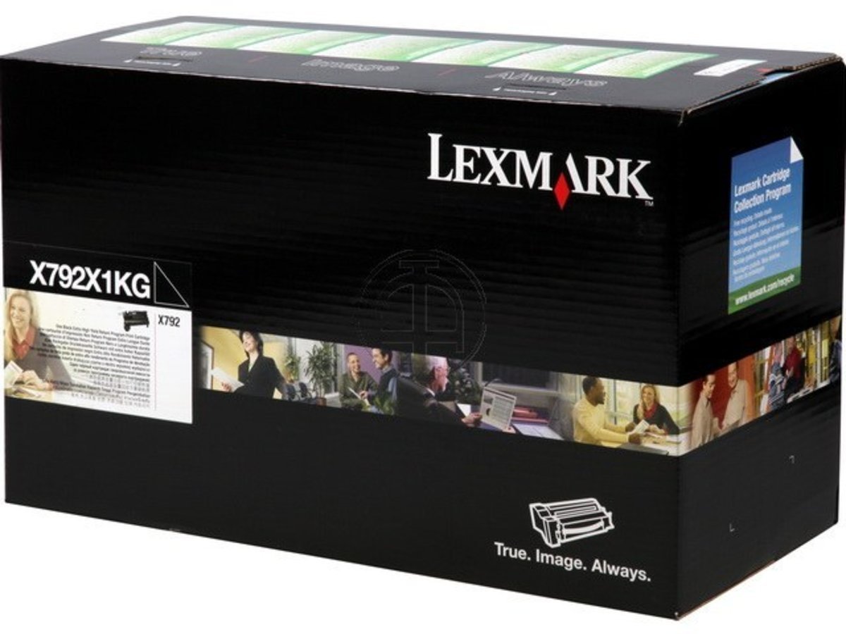 Lexmark X792X1KG Extra High-Yield Black Toner Cartridge - Retail Packaging | Compatible with Lexmark Printers for Office & Home Use