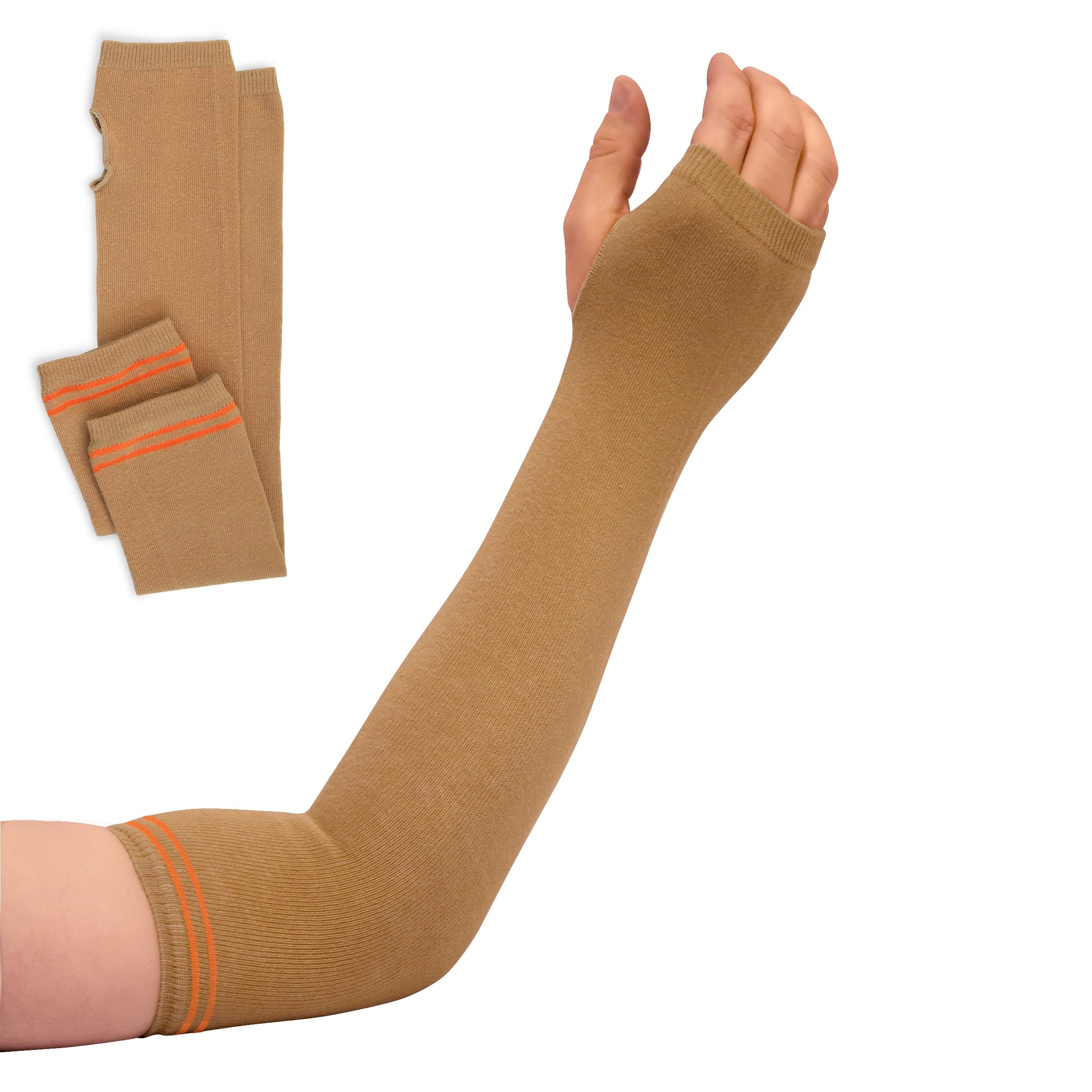 NYOrtho Geri-Sleeves Arm Skin Protectors - Washable Pair for Elderly Skin Protection | Prevents Tears & Abrasions | Ideal for Seniors with Thin, Fragile Skin During Daily Activities & Sleep
