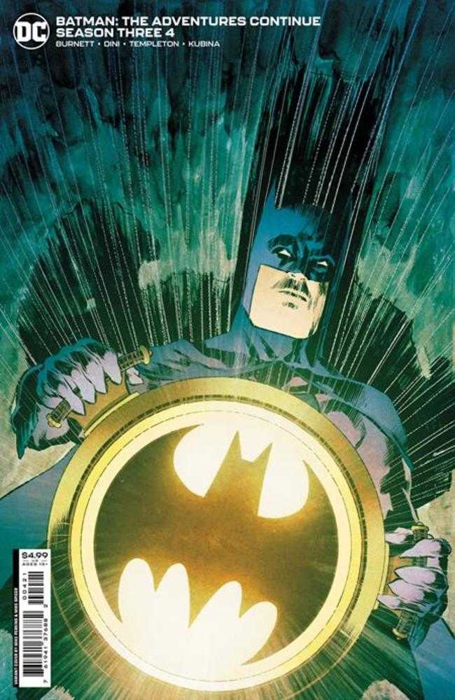 Batman The Adventures Continue Season 3 #4 (of 7) - Mike Perkins Variant Cover B | DC Comics Graphic Novel | Collectible Comic Book for Fans & Gifts   [Use Cases: Perfect for comic collectors, Batman fans, gift-giving occasions, and pop culture enthusiasts]