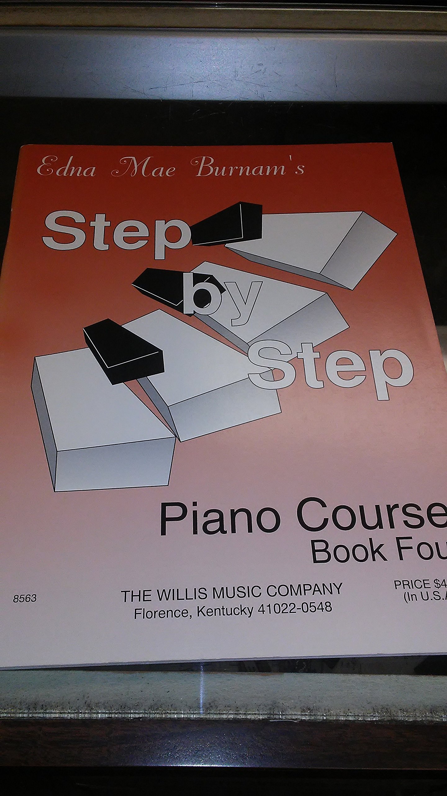 Step by Step Piano Course Book 4 - Learn Piano for Beginners & Intermediate Players | Perfect for Home Practice, Music Lessons & Self-Study