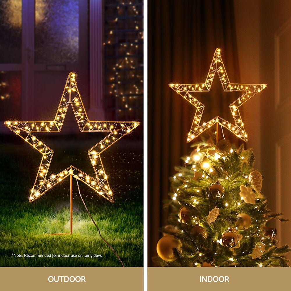 100 LED Christmas Fairy Lights - Outdoor Waterproof String Lights for Garden, Yard, and Patio Decoration | Perfect for Holiday, Wedding, and Party Decor