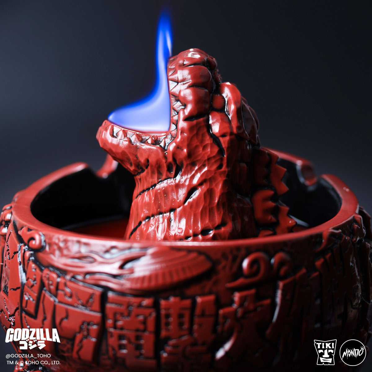Godzilla Destroy All Monsters Scorpion Bowl - Fire Dragon Variant Collectible Figure | MonsterVerse Action Figure for Display & Collection | Perfect for Fans, Home Decor & Gifts