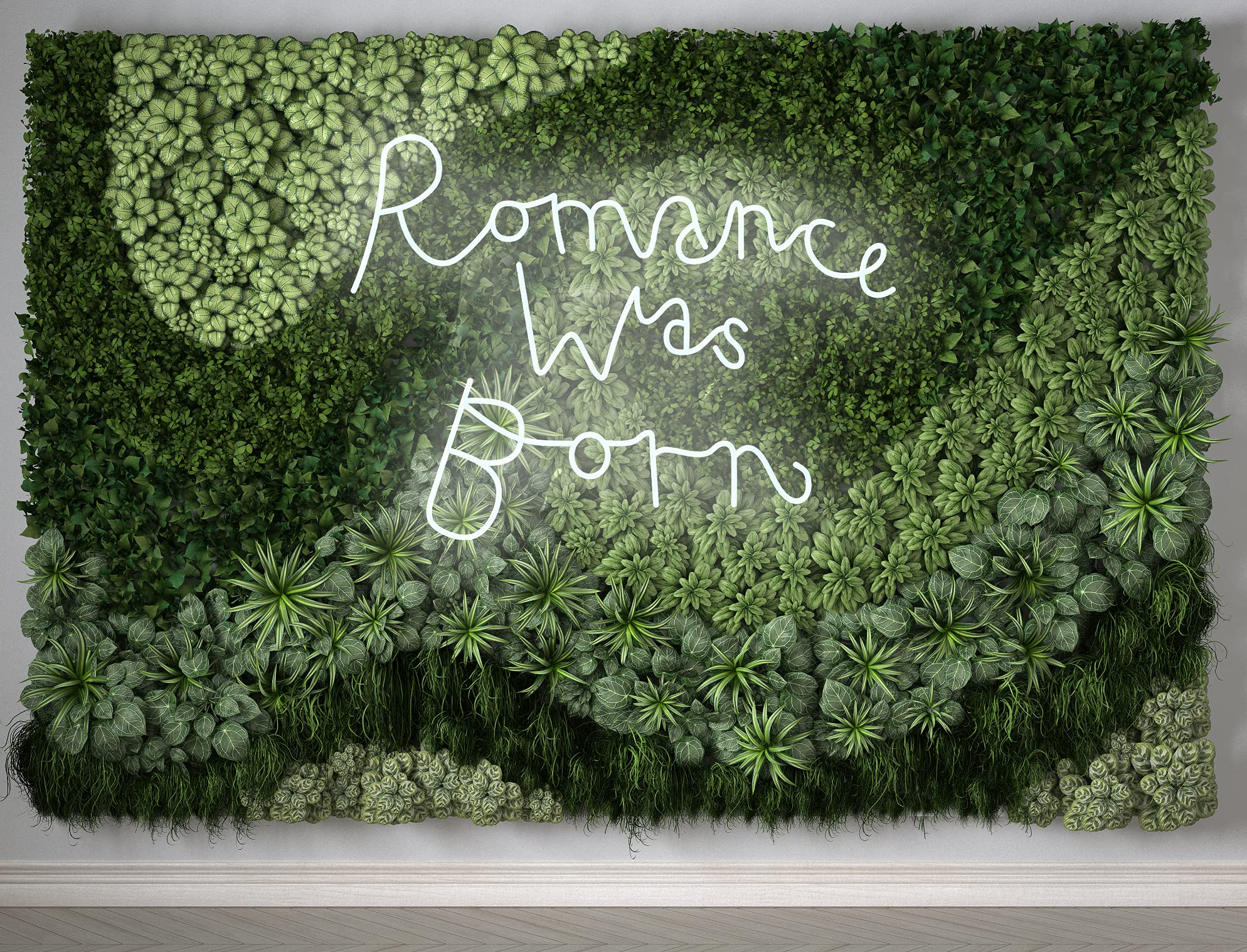 40 Inch Vivid LED Neon Sign - 'New Romance Was Born' Beer Themed Wall Decor Light, Super Bright & Energy Efficient for Bars, Restaurants, and Home Decor