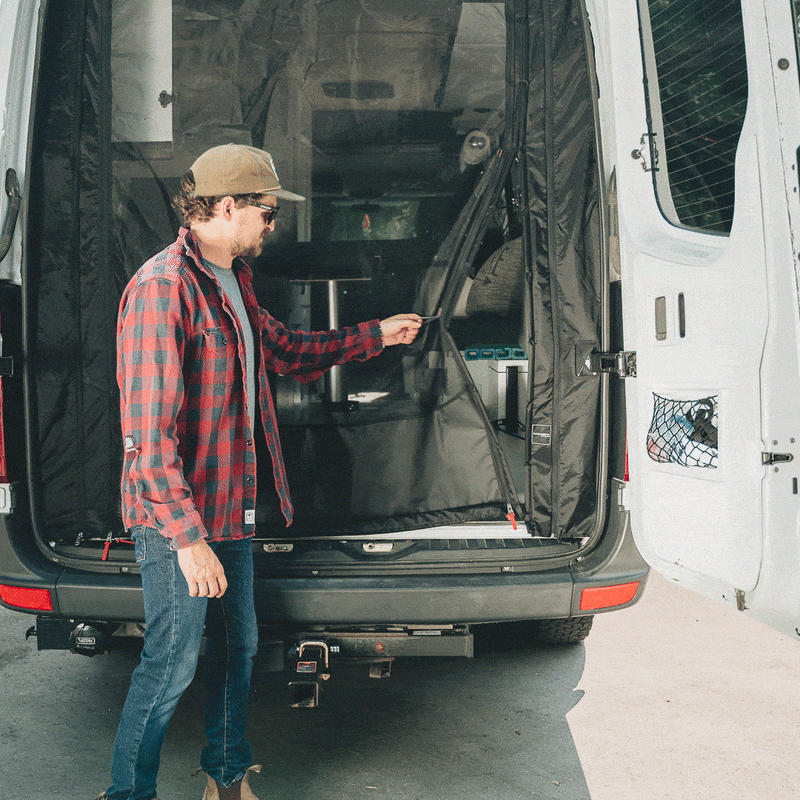Sprinter CampGuard Pro Bug Screen - Durable Mesh Net for Van Windows | Perfect for Camping, Road Trips & Outdoor Adventures