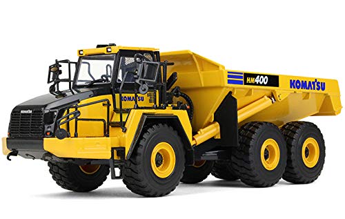 1/50 Scale Komatsu HM400-5 Dump Truck Diecast Model - Collectible Construction Vehicle for Display & Gift Giving - Perfect for Construction Enthusiasts & Model Collectors