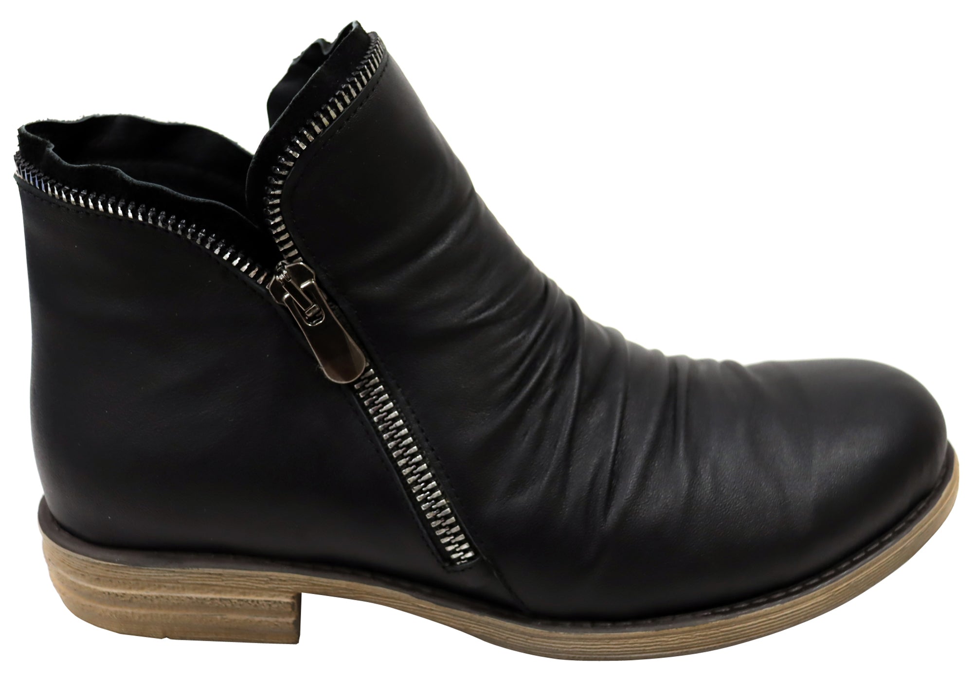 Orizonte Kestral Women's Comfortable Leather Ankle Boots - European Style Fashion Shoes for Casual Wear, Office & Date Night Outfits