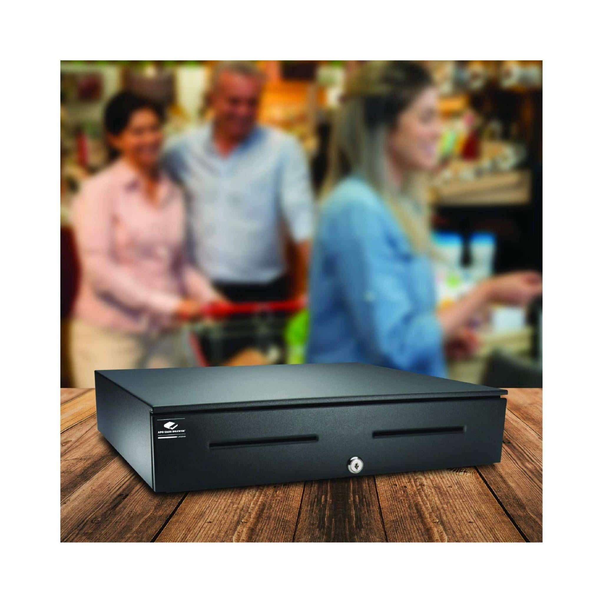APG Series 4000: 1816 Heavy Duty Cash Drawer - Secure & Durable Cash Management Solution for Retail Stores, Restaurants, and POS Systems