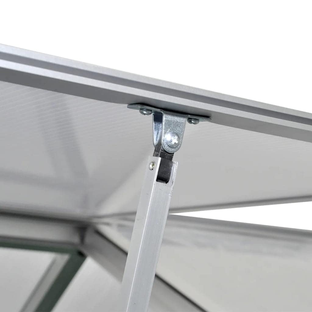vidaXL Reinforced Greenhouse Tent - Durable Plant Shelter for Flowers, Vegetables & Fruits - 10.5 m² Aluminum Outdoor Garden Greenhouse | Perfect for Backyard Gardening, Urban Farming & All-Season Plant Protection