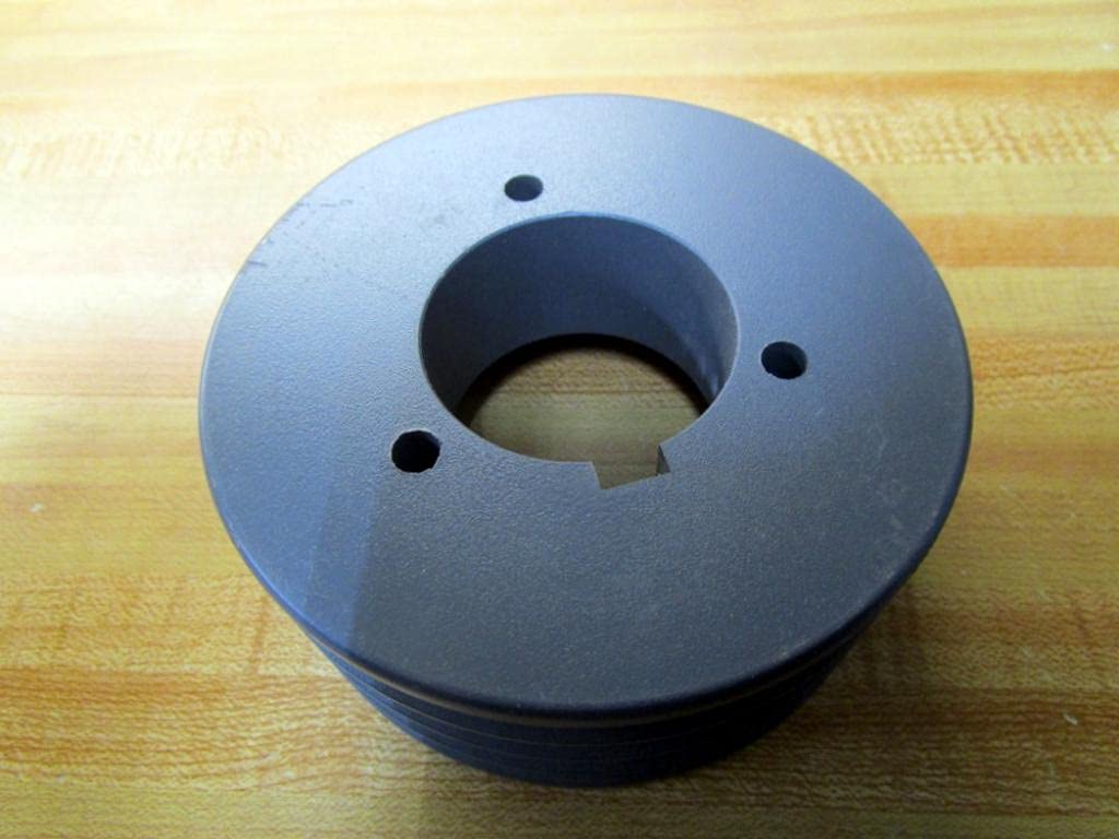 4P3V45 Split Taper Sheave - Cast Iron 4 Groove V-Belt Pulley for 3V Belts with P1 Bushing | Perfect for Industrial Machinery, HVAC Systems & Power Transmission Applications
