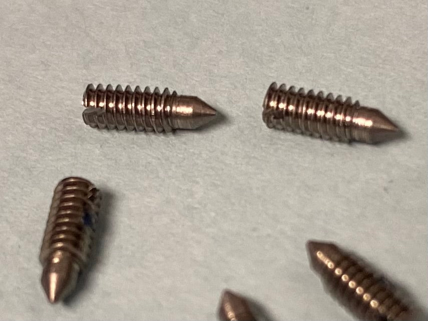 Stainless Steel Pivot Screw 5 Pack - Durable & Corrosion-Resistant for Knives, Tools & DIY Projects - Perfect for Repair, Maintenance & Crafting