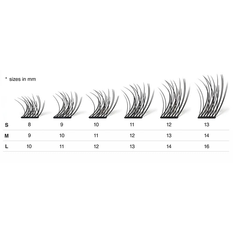 ANSR Professional At-Home Eyelash Extension Kit - DIY False Lashes for Natural & Glamorous Look - Perfect for Parties, Weddings & Everyday Wear