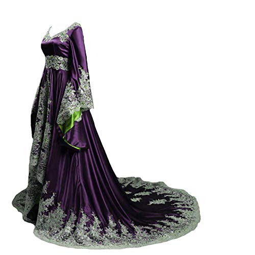 High Low Purple and Green