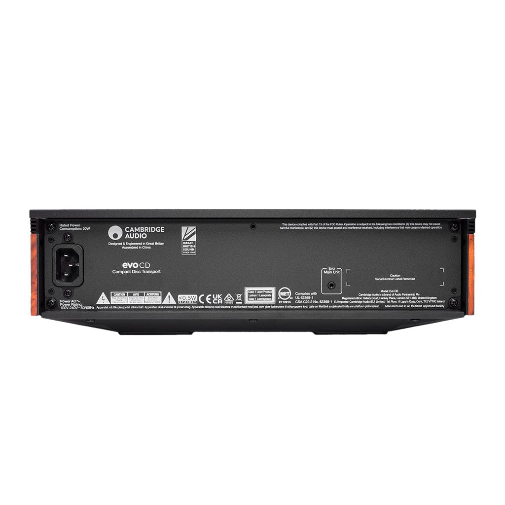 Cambridge Audio EVO CD Player - Hi-Fi Stereo System for Home Audio, Perfect for Music Lovers & Audiophiles - Enjoy Crisp Sound for Living Room, Office, or Entertainment Spaces