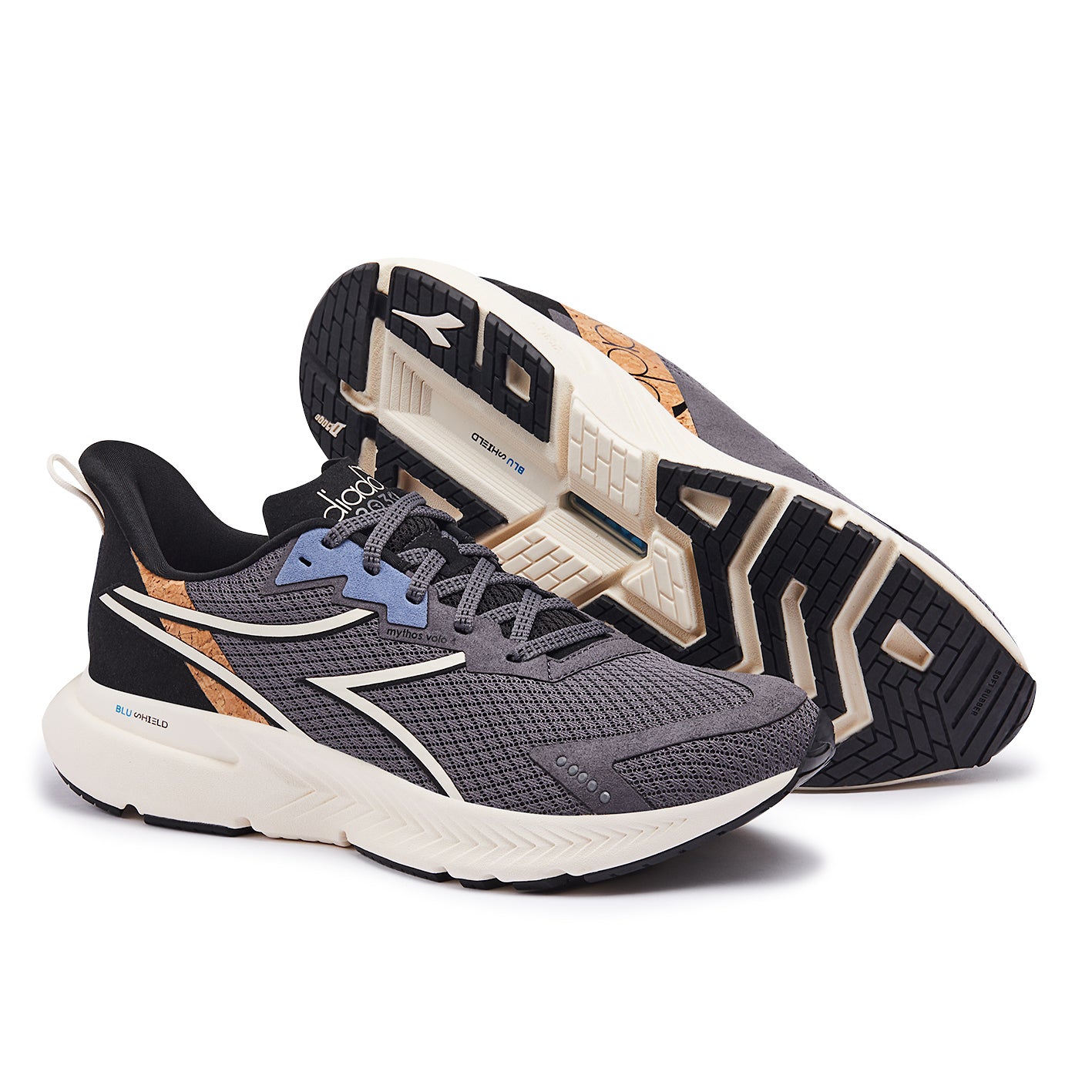 Men's Mythos Blushield Volo 4 2030 Running Shoes - Lightweight Cushioned Sneakers for Marathon Training & Road Running | Perfect for Jogging, Gym Workouts & Daily Wear