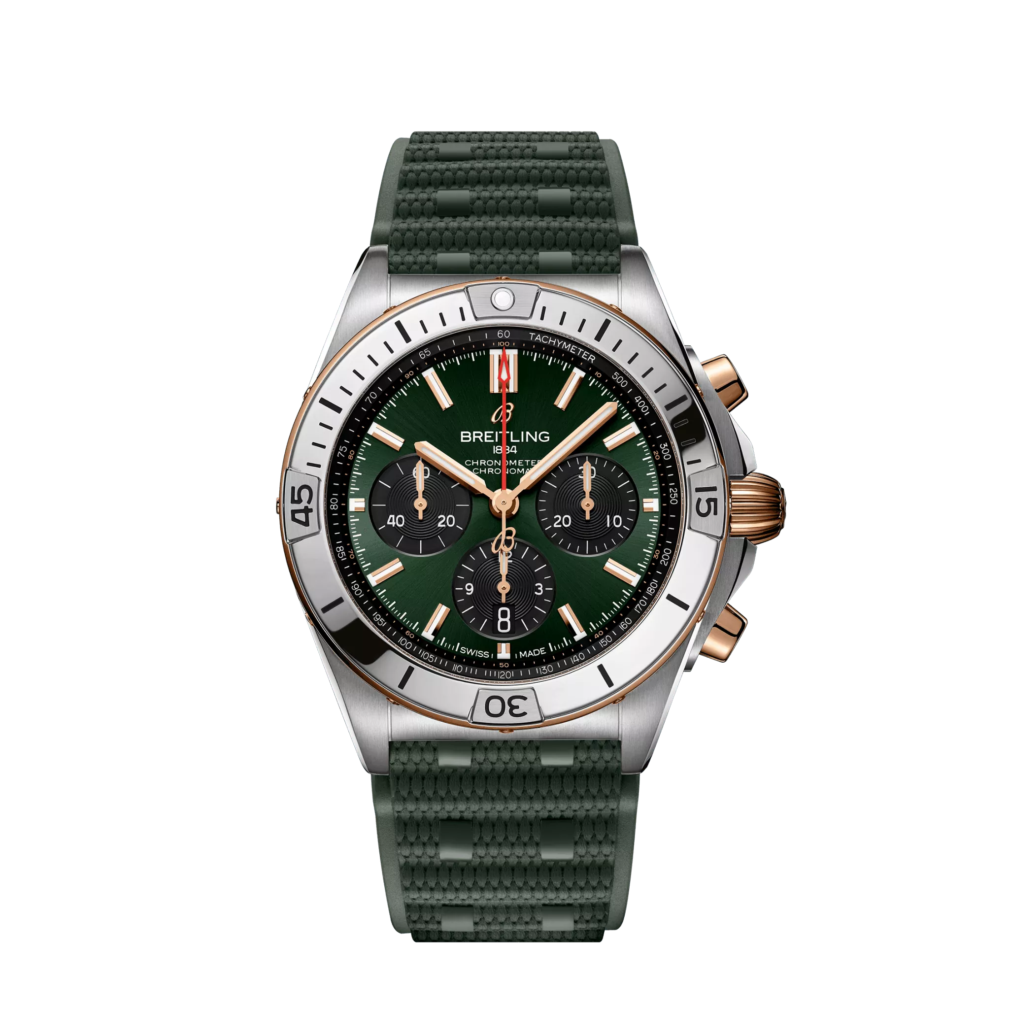 Breitling Chronomat Chronograph Men's Watch - Stainless Steel & 18k Red Gold | Luxury Swiss Timepiece for Business, Gifting & Special Occasions