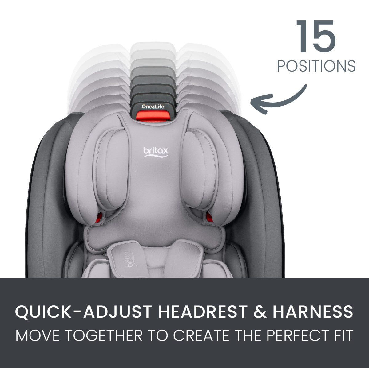 Britax One4Life ClickTight Convertible Car Seat - All-in-One Safety Solution for Infants to Big Kids (5-120 lbs) | Easy Installation & Comfort for Long Rides, Travel & Everyday Use