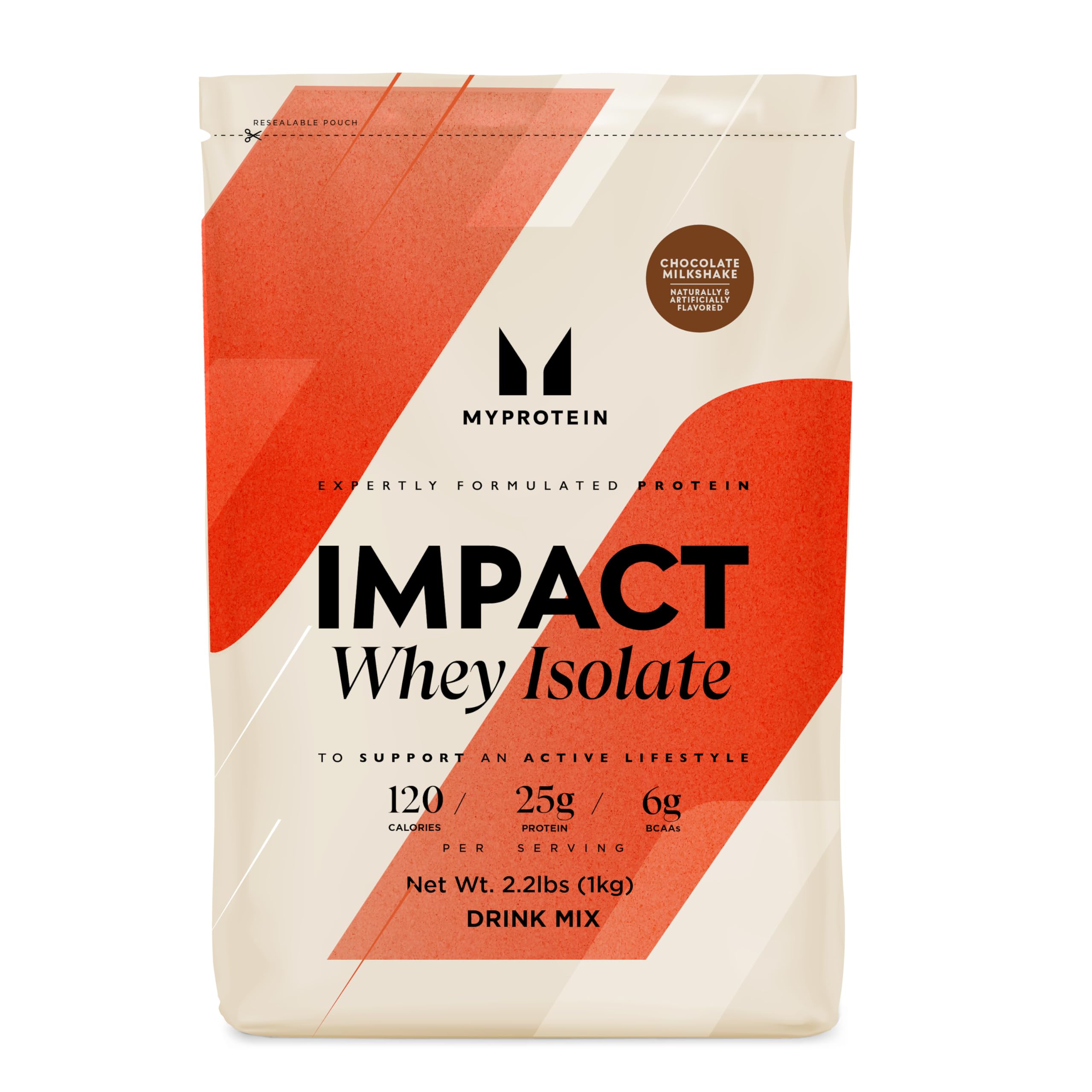 Myprotein® Impact Whey Isolate Protein Powder - Gluten Free, GMO & Soy Free, Chocolate Smooth 2.2 Lbs - Muscle Building & Weight Loss Supplement for Athletes & Fitness Enthusiasts - Perfect for Post-Workout Recovery & Meal Replacement
