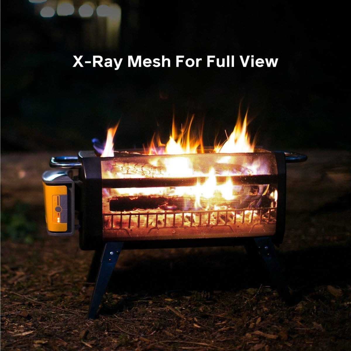 Fire Pit Essentials Kit - Complete Outdoor Fire Pit Accessories Set for Camping, Backyard & Patio - Includes Poker, Cover, Gloves & More