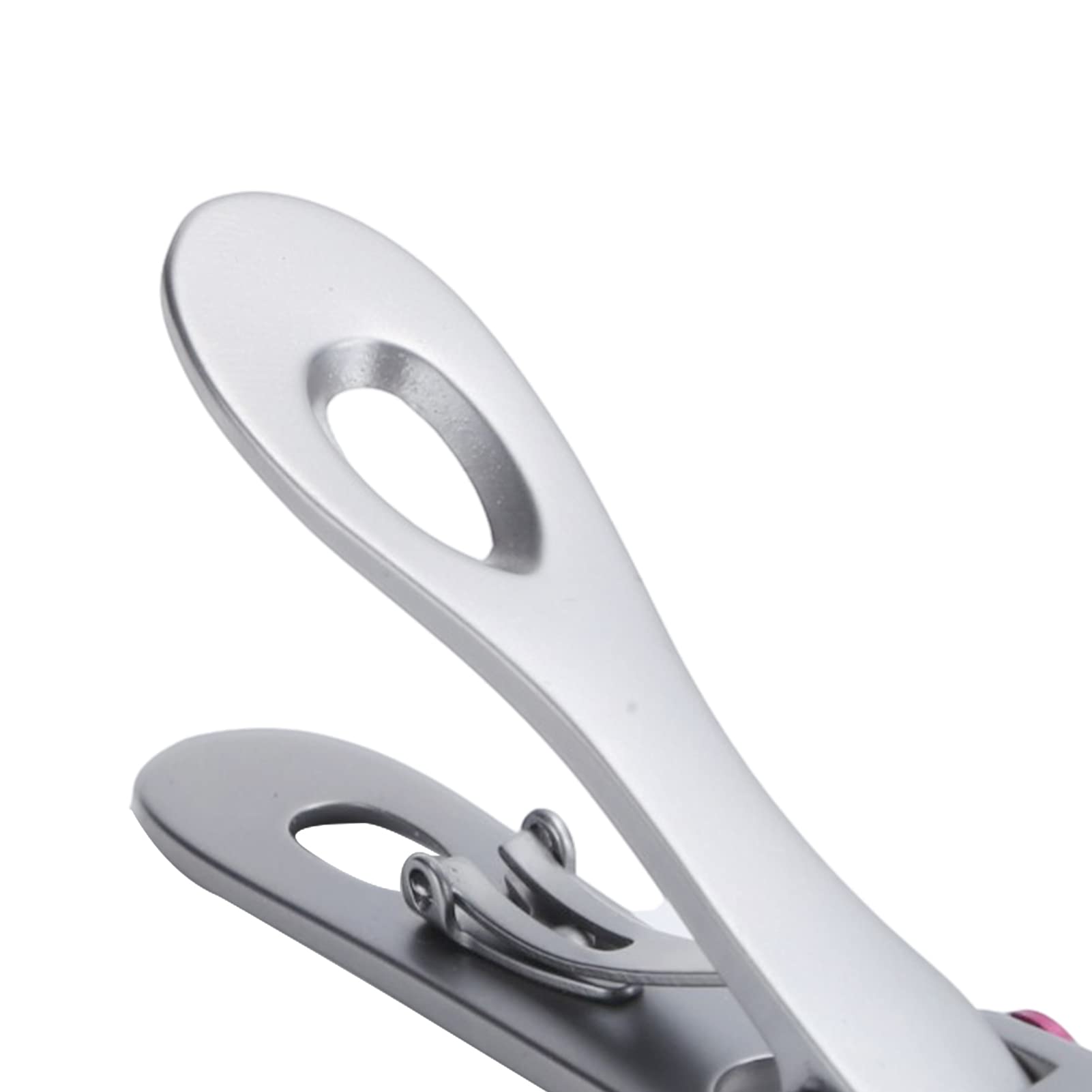 EXCLUZO Professional Nail File Set - Ergonomic Extended Handle Manicure Files for Home & Salon Use (Type B + Silver File) - Perfect for DIY Nail Care, Pedicures & Professional Nail Salons