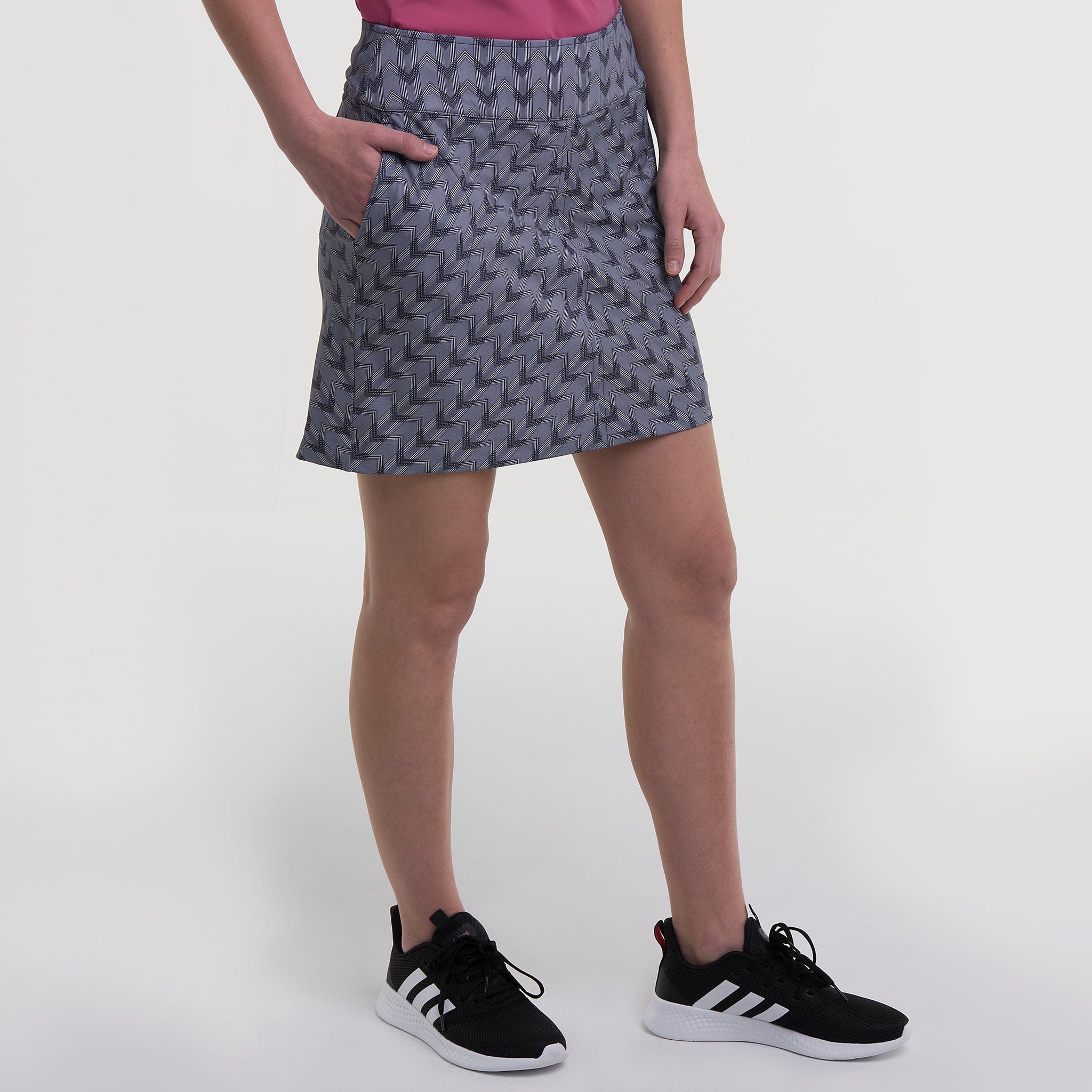 Eliza Women's High Waist Skort - Comfortable Stretchy Tennis Skirt with Shorts for Running, Golf & Yoga | Trendy Athletic Wear for Women