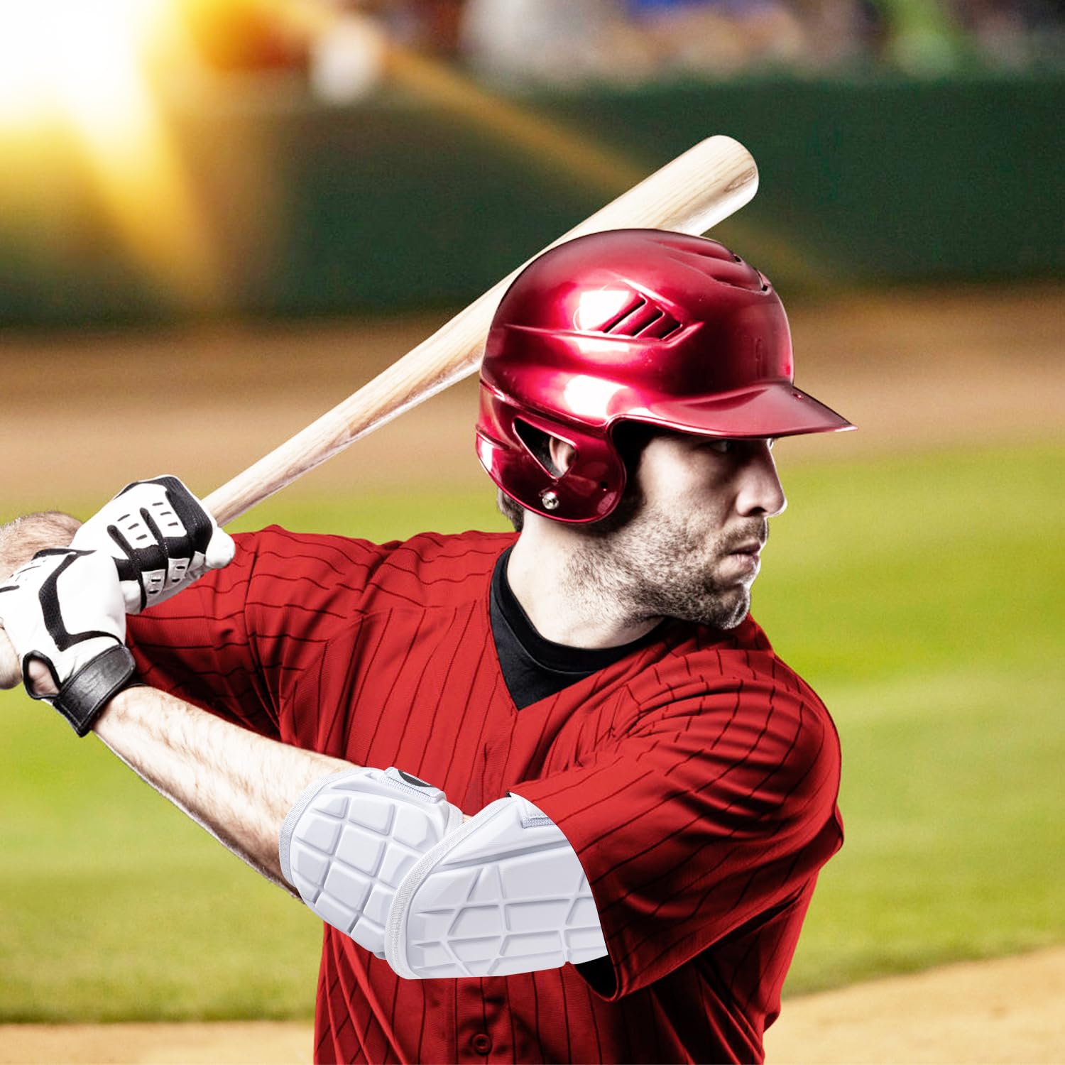 Baseball & Softball Elbow Guard for Youth & Adult - Protective Elbow Pad for Hitting, Batting, Pitching - Perfect for Training, Games & Practice