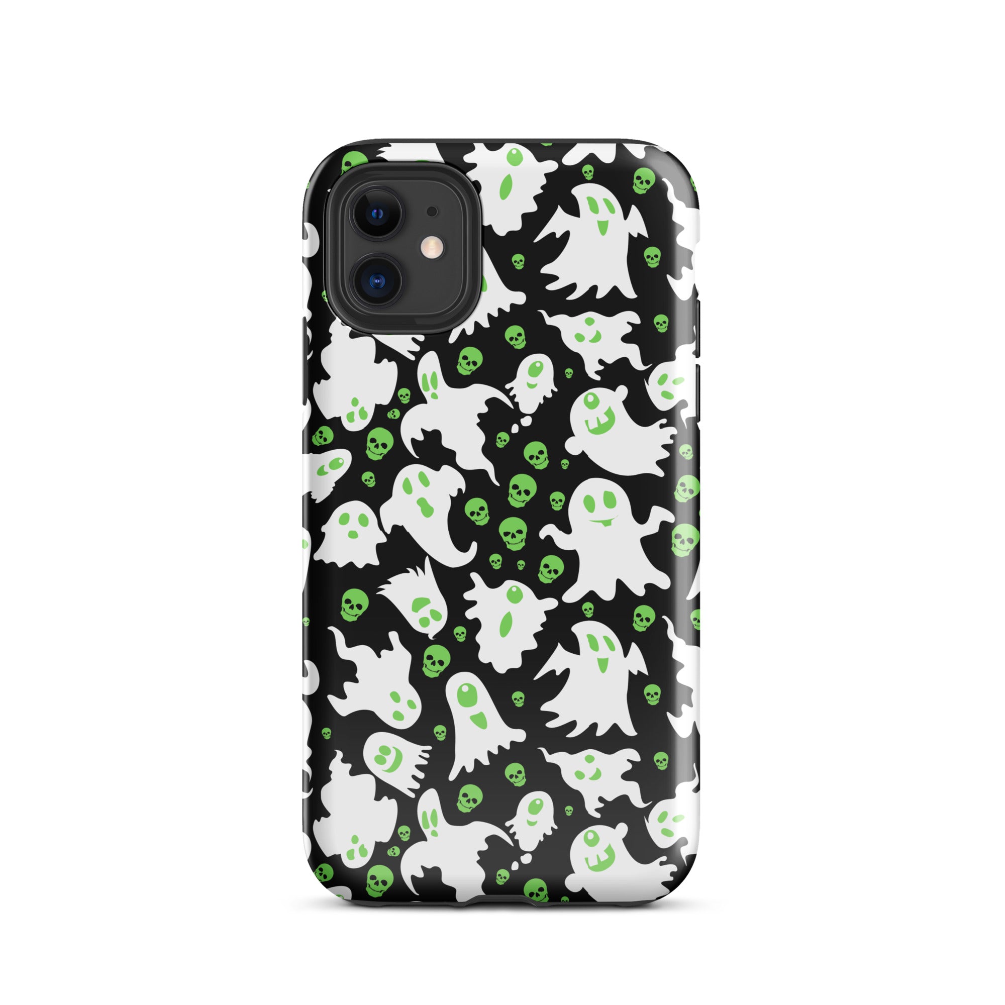 Premium Spooky Specter iPhone Case - Durable & Stylish Ghost Design for iPhone 14/13/12/11 Pro Max - Perfect for Halloween, Cosplay & Themed Parties