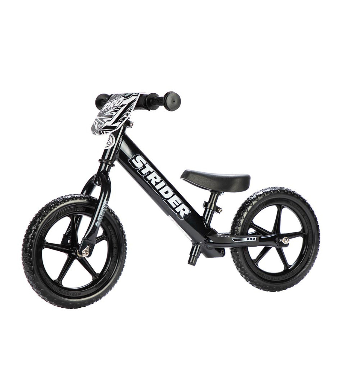 Strider 12 Pro Balance Bike for Kids Ages 1.5-5 Years - Lightweight Aluminum Frame No Pedal Toddler Bike for Learning to Ride - Perfect for Backyard, Park & Neighborhood Riding