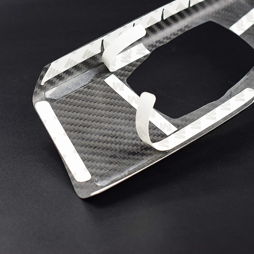 Premium Carbon Fiber Center Console Cover for BMW 1 & 2 Series (F20/F21/F22) - Interior Trim Sticker with Multimedia Button Protection | Durable Upgrade for Car Accessories | Perfect for Daily Driving & Car Enthusiasts