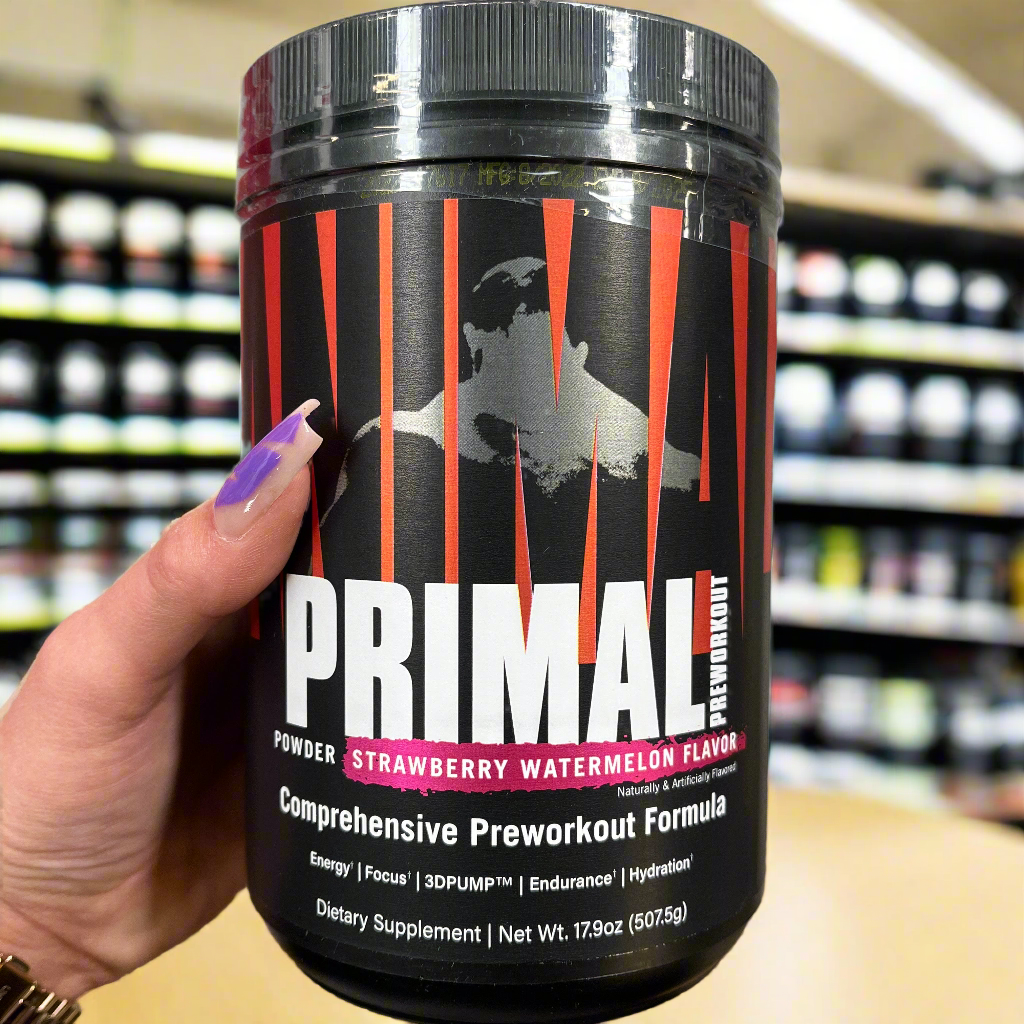 Animal Primal Preworkout Powder 507g - Premium Workout Supplement for Energy & Focus - Ideal for Gym, Bodybuilding & Fitness Training