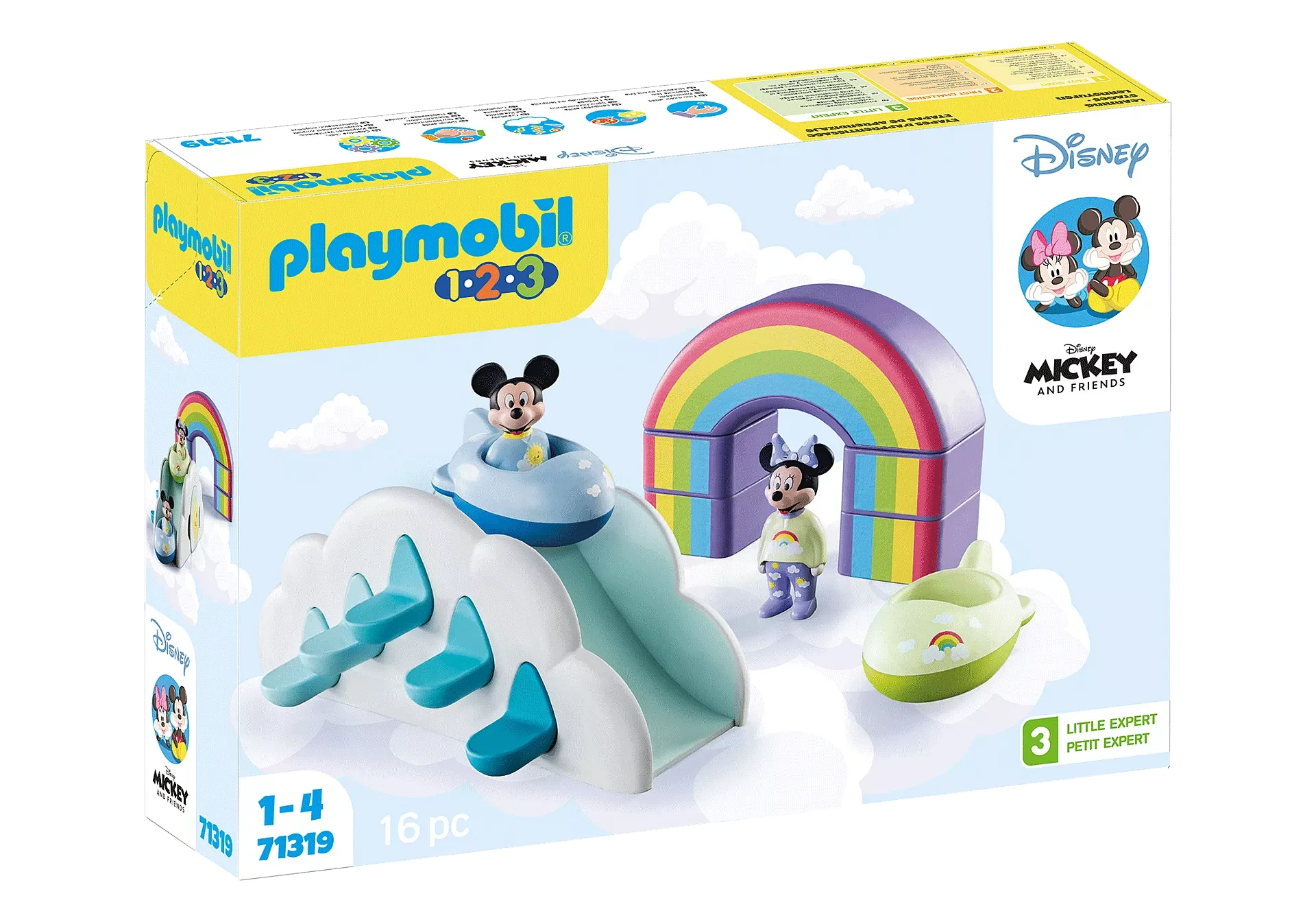 Disney Mickey & Minnie's Home in the Clouds 3D Puzzle - Fun Family Activity for Kids & Adults | Perfect for Birthday Gifts, Home Decor & Disney Collectors