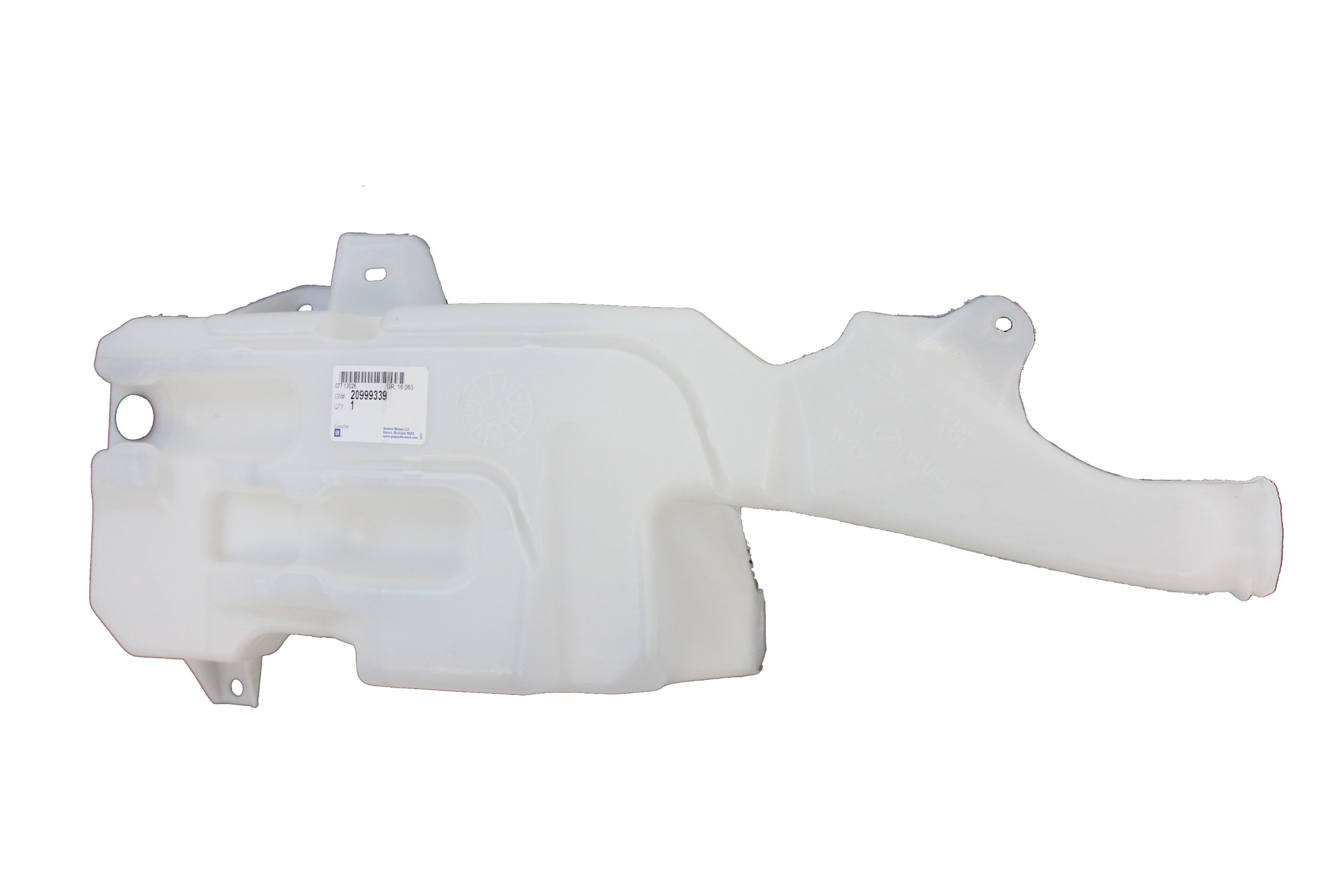 Genuine GM Parts 15942521 Windshield Washer Tank Assembly - Replacement for Chevy, GMC, Buick & Cadillac - Perfect for DIY Car Repair & Maintenance