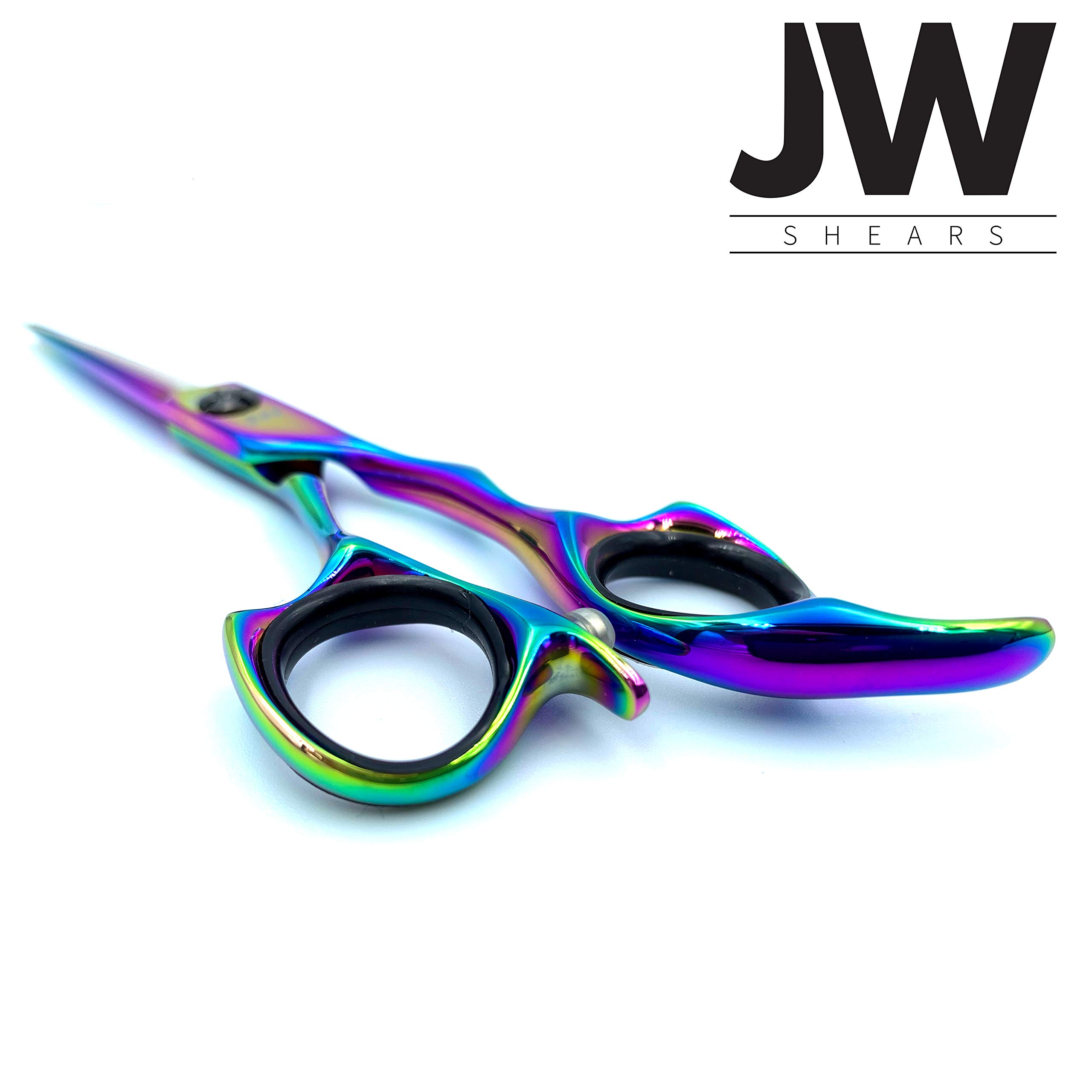 JW CF Series Titanium Rainbow Hair Shears 6.25