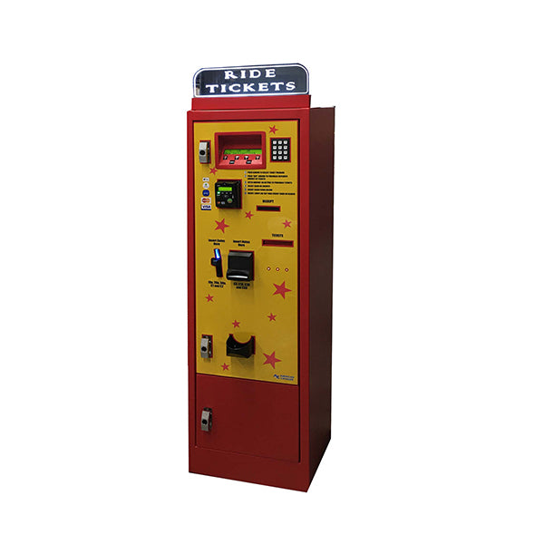 AC110 Ticket Dispenser Kiosk - Self-Service Ticket Machine for Events, Parking & Queuing - Durable Ticket Dispensing System for Theaters, Amusement Parks & Public Venues