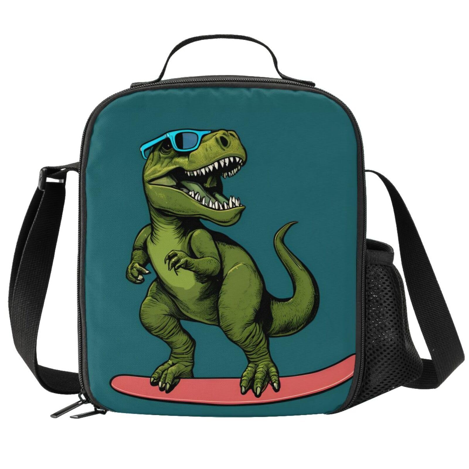 Dinosaur Insulated Lunch Box for Kids - Leakproof School Lunch Bag for Boys & Girls, Perfect for School, Travel, Picnics & Outdoor Activities