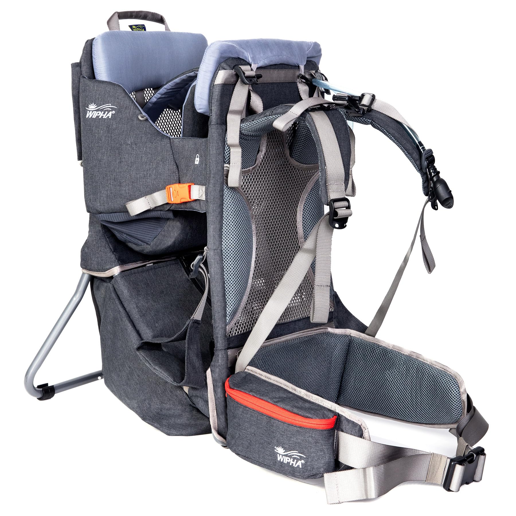 WIPHA Lightweight Baby Backpack Carrier for Women & Men - Ergonomic Infant Hiking Carrier with Large Storage Space - Comfortable Toddler Backpack for Travel, Hiking & Outdoor Adventures