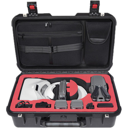 PGYTECH Waterproof Drone Carrying Case for DJI Mavic 2 & Goggles - Shockproof Travel Storage Bag for Drone Accessories | Perfect for Outdoor Adventures, Travel & Professional Photography