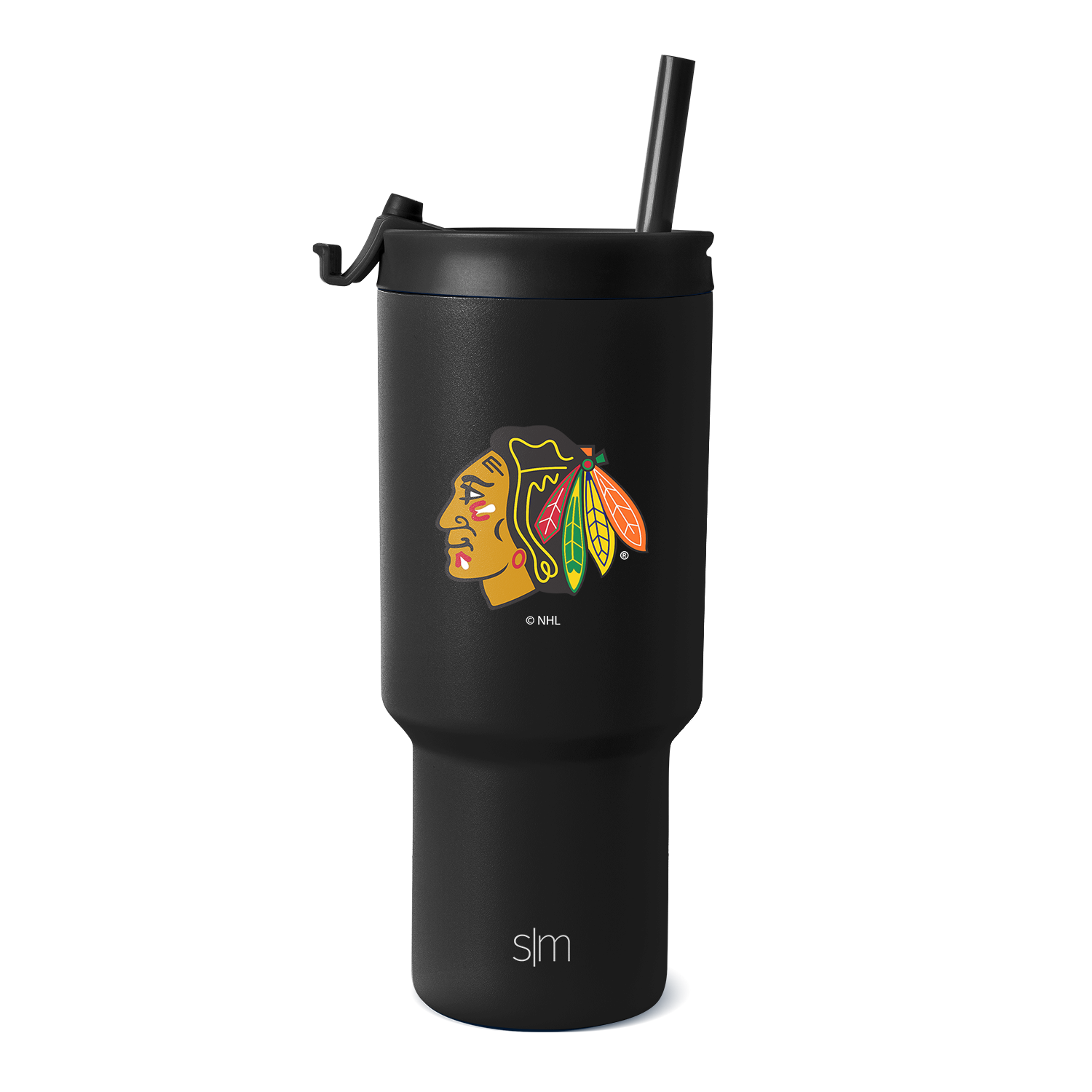 NHL Trek Tumbler 20oz Stainless Steel Insulated Water Bottle with Lid - Keeps Drinks Hot/Cold for Hours - Perfect for Hockey Games, Camping & Outdoor Activities