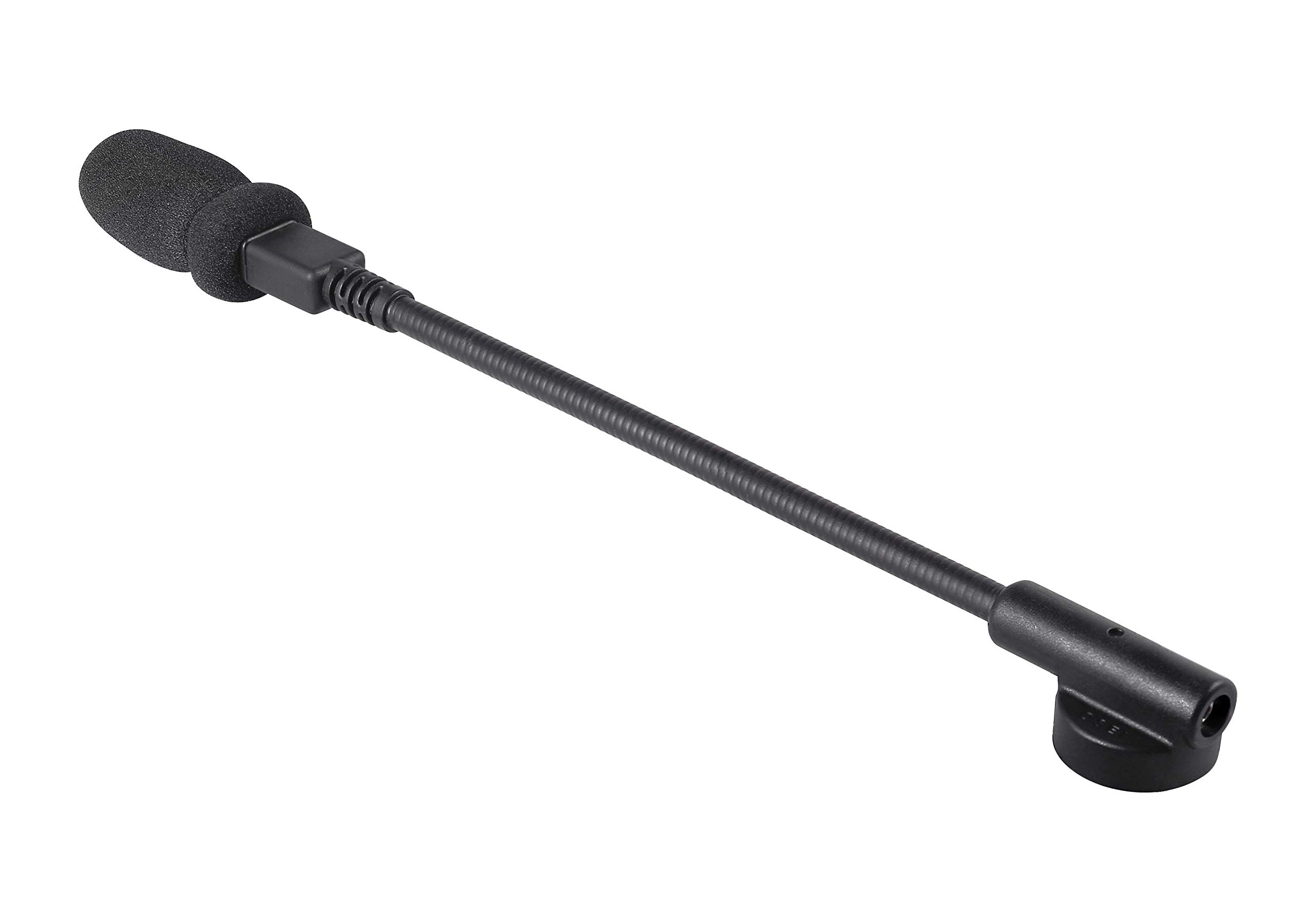 Pro Universal Aviation Microphone with Noise Cancelling - Compatible with Sennheiser, Sony, Bose Headphones | Transform into ANR Pilot Headset for Flight Simulation & Aviation Training
