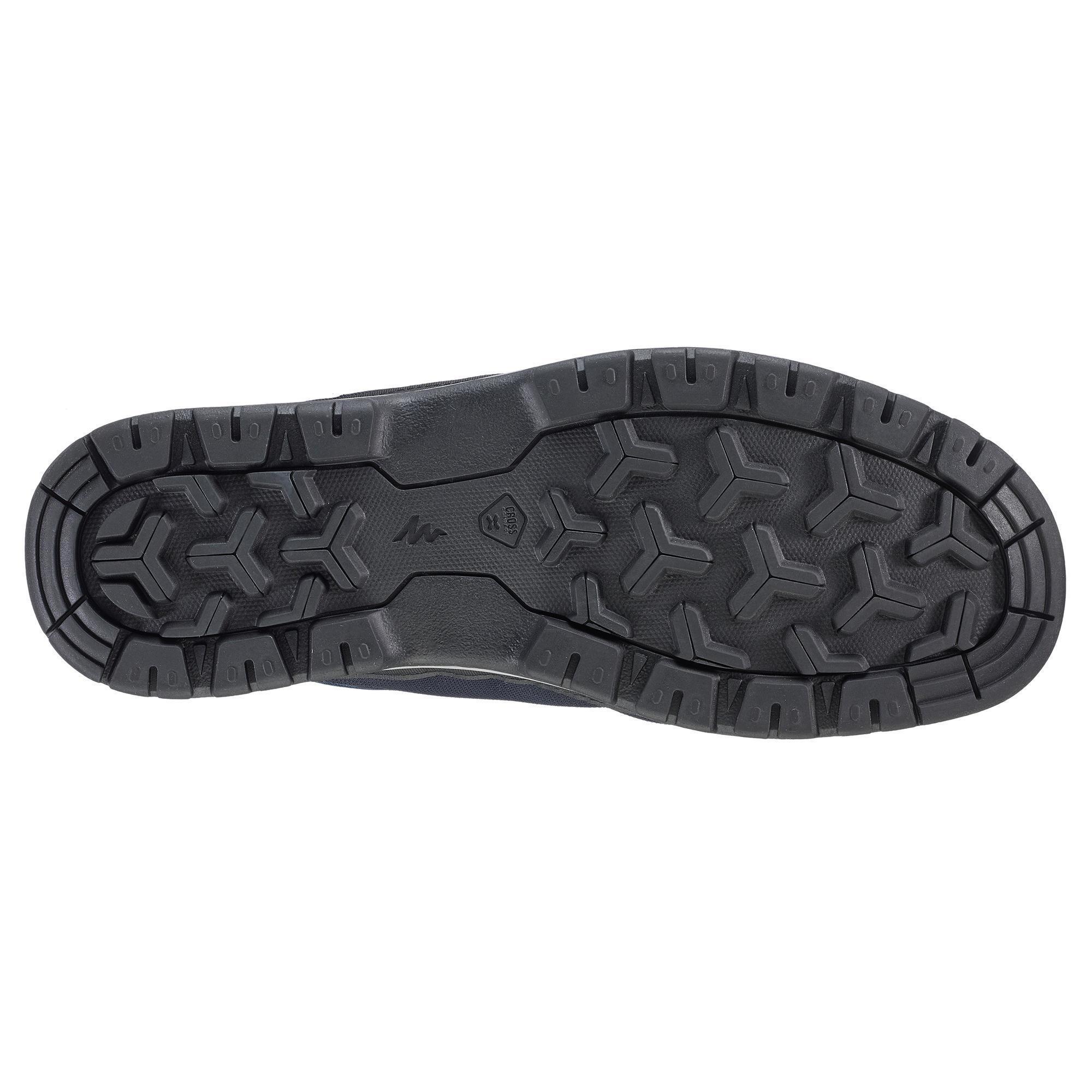 Quechua Men's NH150 Waterproof Hiking Shoes - Lightweight & Durable Outdoor Trekking Footwear for Hiking, Camping & Mountain Adventures