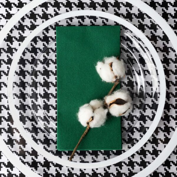 Eco-Friendly Disposable Paper Napkins - 20 Pack, Green | Perfect for Parties, Picnics & Everyday Dining