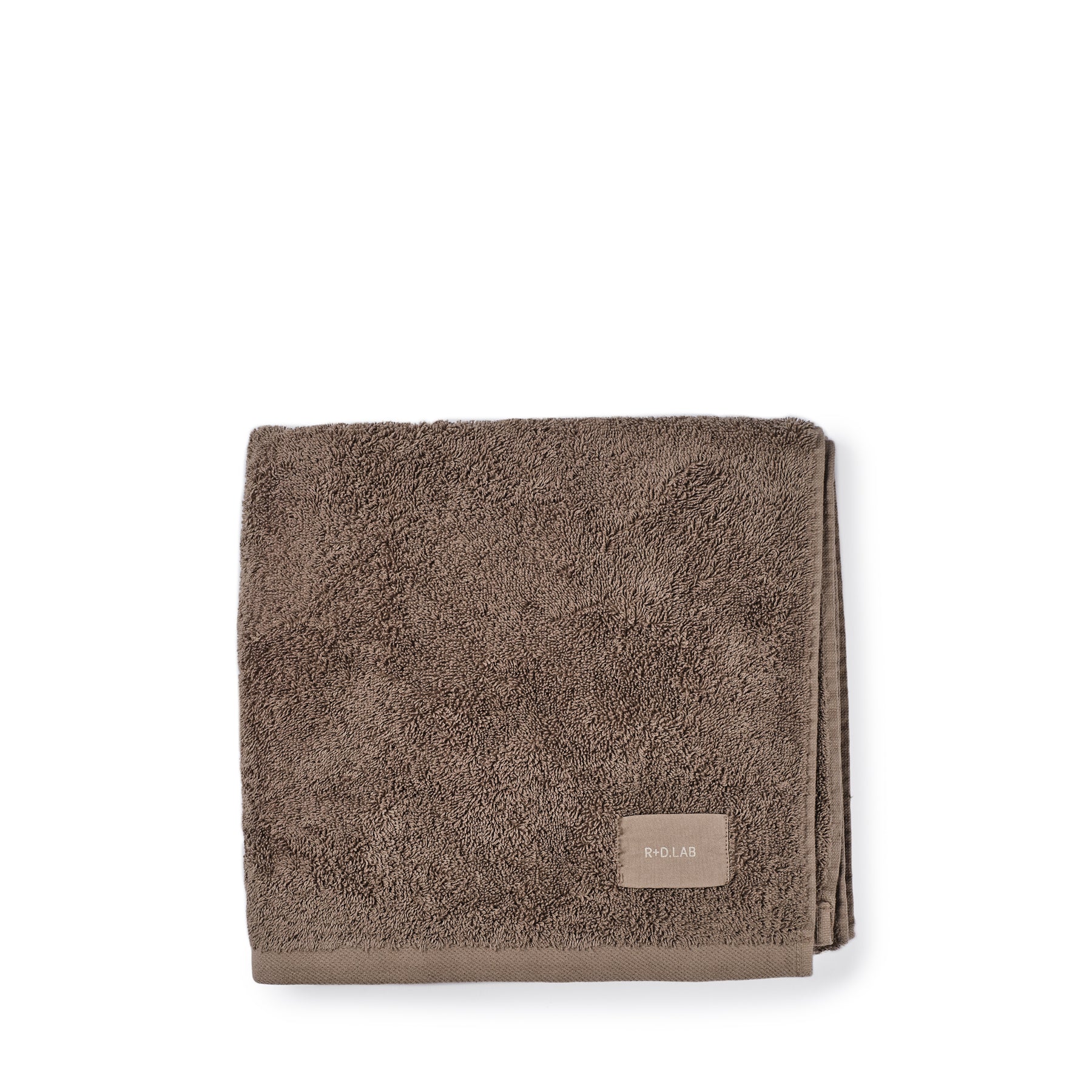 Spungna Absorbent Hand Towel in Fango Brown - Soft & Quick-Drying Bathroom & Kitchen Towel for Everyday Use