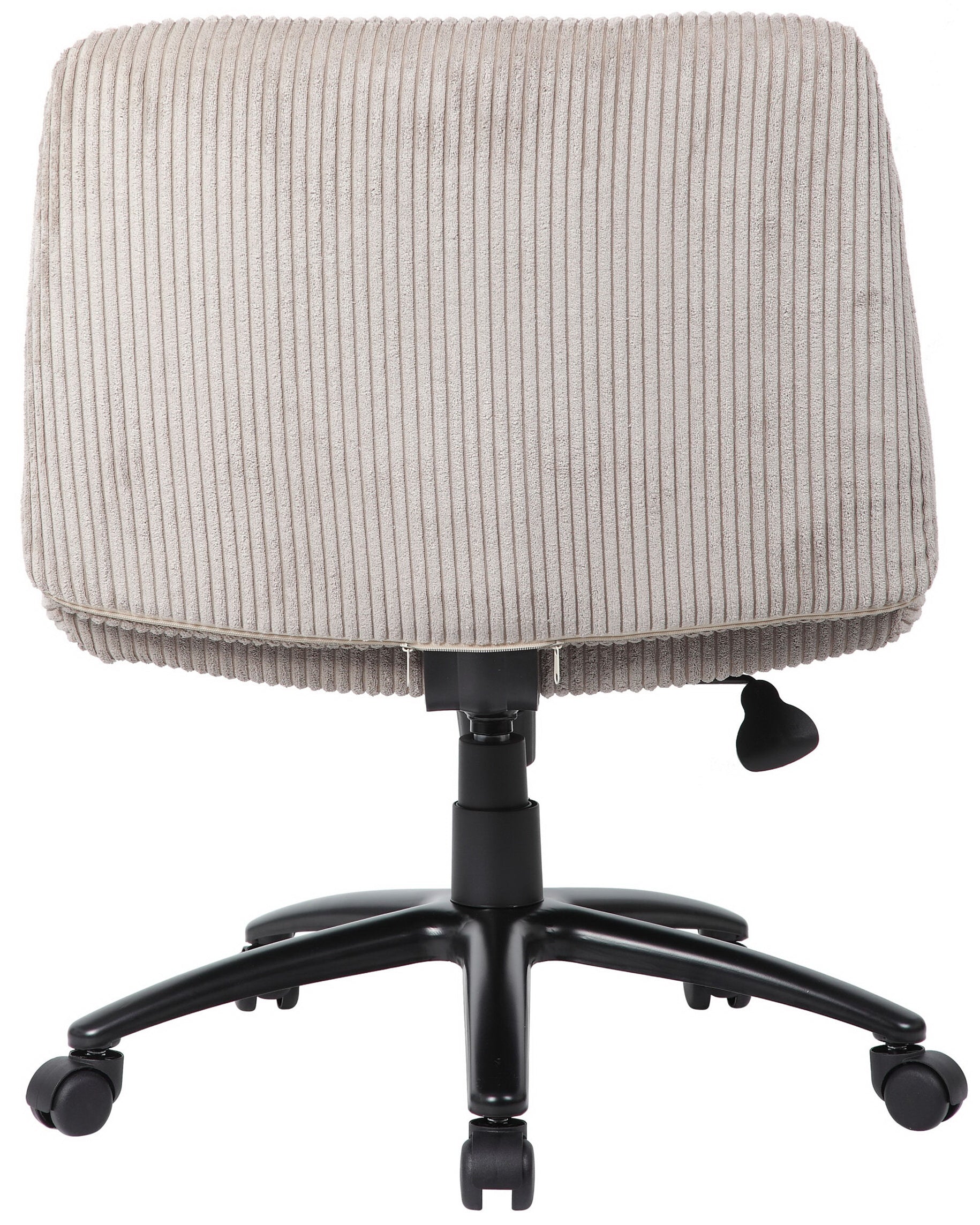 Boss Extra Wide Criss Cross Chair in Beige [B555 LBG] - Comfortable Oversized Lounge Chair for Living Room, Bedroom, or Office - Perfect for Relaxing and Reading