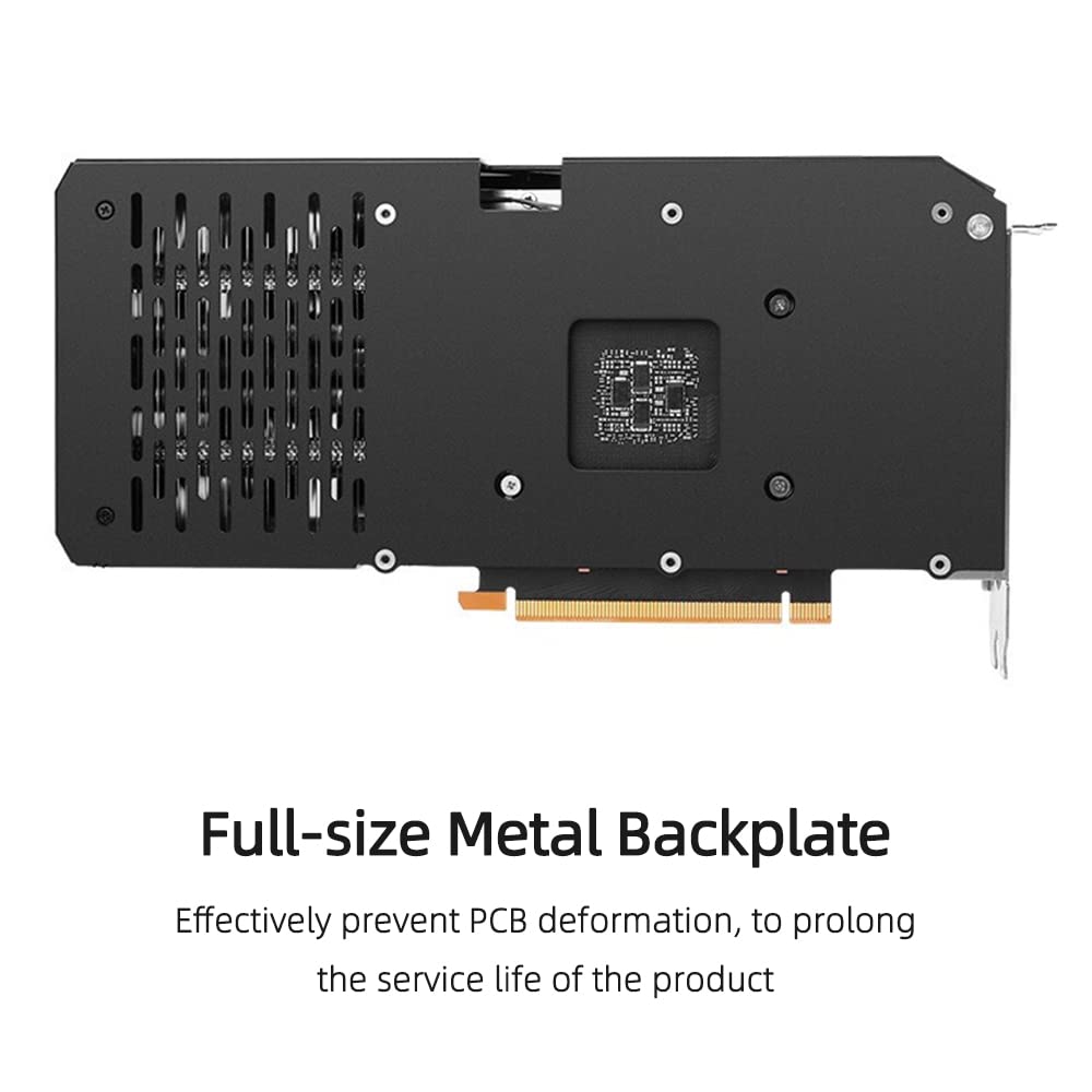 YIWENG RTX 3070 8GB GDDR6 256-bit Gaming Graphics Card - 8K Resolution Support, 3xDP + HDMI Output - High Performance Video Card for PC Gaming, VR, 4K Video Editing & Streaming