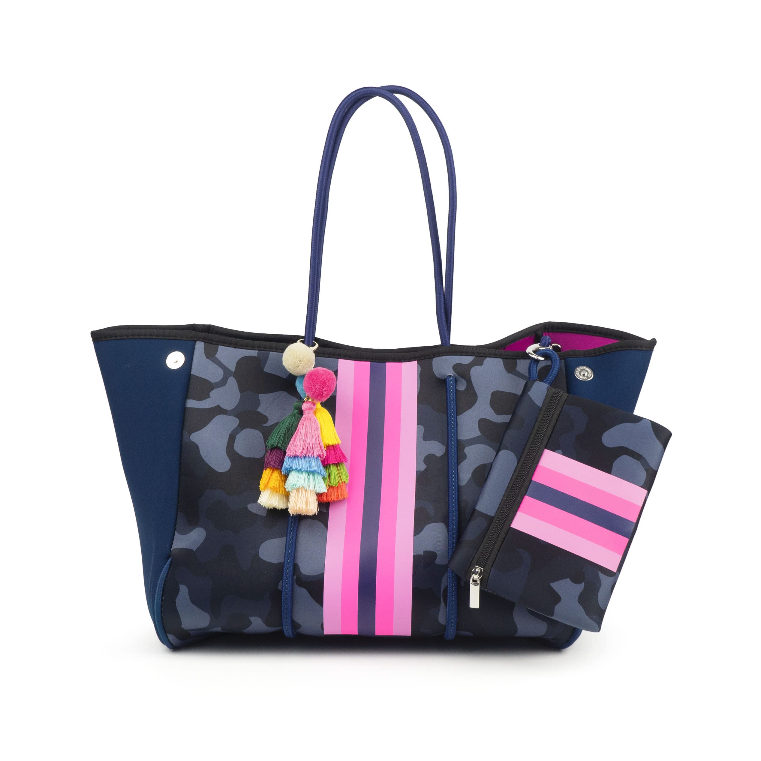 ORAD Neoprene Tote Bag for Women - Waterproof Shoulder Handbag, Durable Gym & Beach Bag - Perfect for Workouts, Swimming & Travel Accessories
