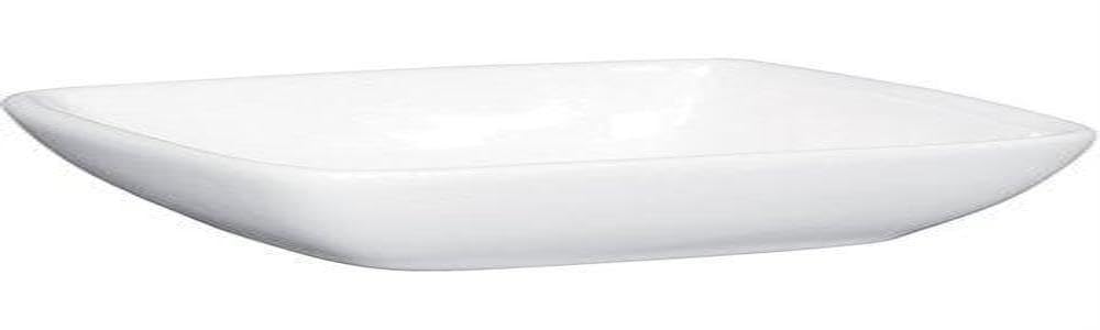 12-Piece Miniature Rounded Square Porcelain Dishes - 60mm White Serving Bowls for Appetizers, Desserts, Sushi & Party Snacks
