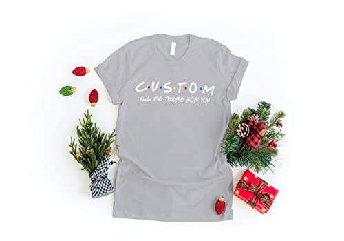 Custom Text & Image Personalized T-Shirt - Unique Design for Gifts, Events & Everyday Wear - High-Quality Custom Printed Shirts for Men & Women